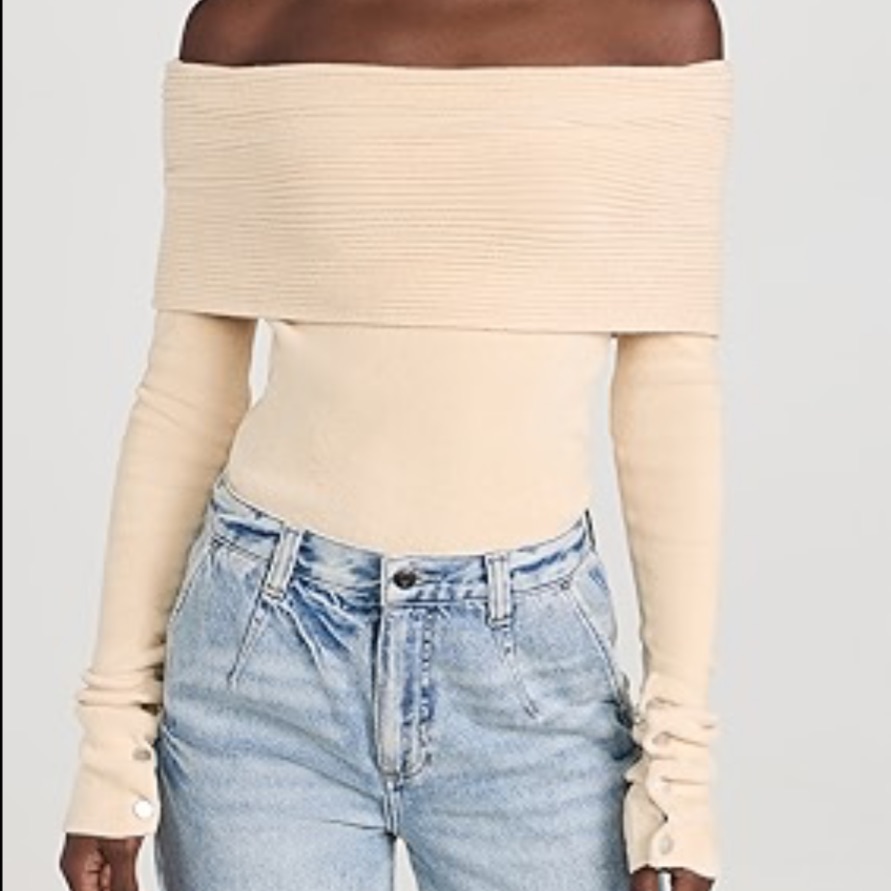 Philosophy Di Lorenzo Serafini Chenille Off Shoulder Top